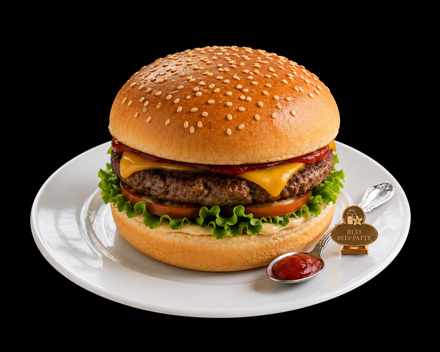 Beef Patty Burger