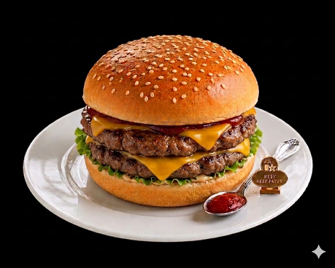 Double Beef Patty Burger